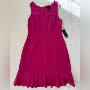 NWT Worthington Hot Pink Cocktail Dress Women’s 6